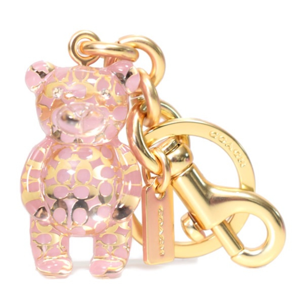 Adorable Coach Resin Gummy Bear Bag Pink Charm, 
Perfect for Coach Collectors!